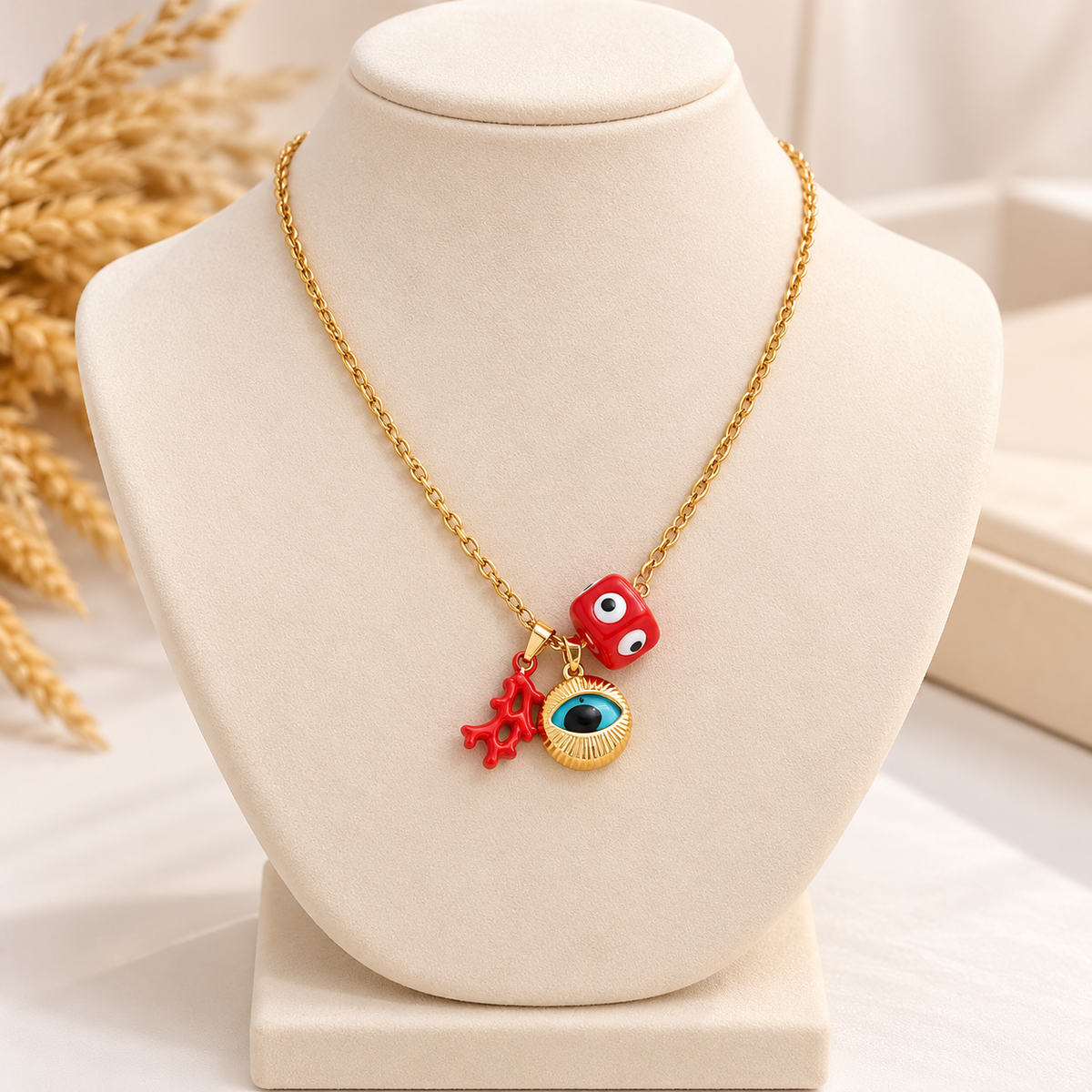 304 Stainless Steel Stainless Steel Copper Necklace