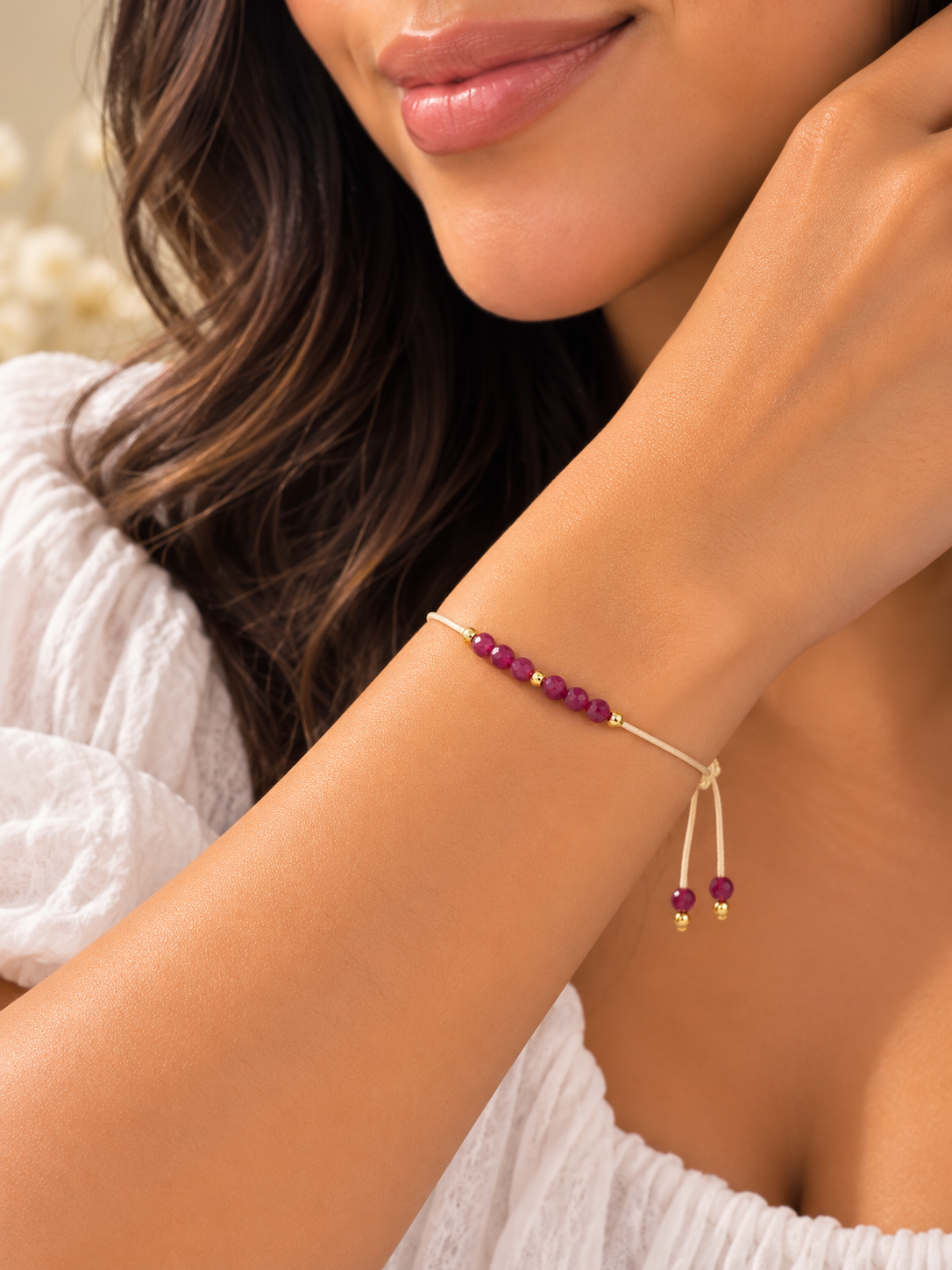 Modern Geometric Crystal Bracelet