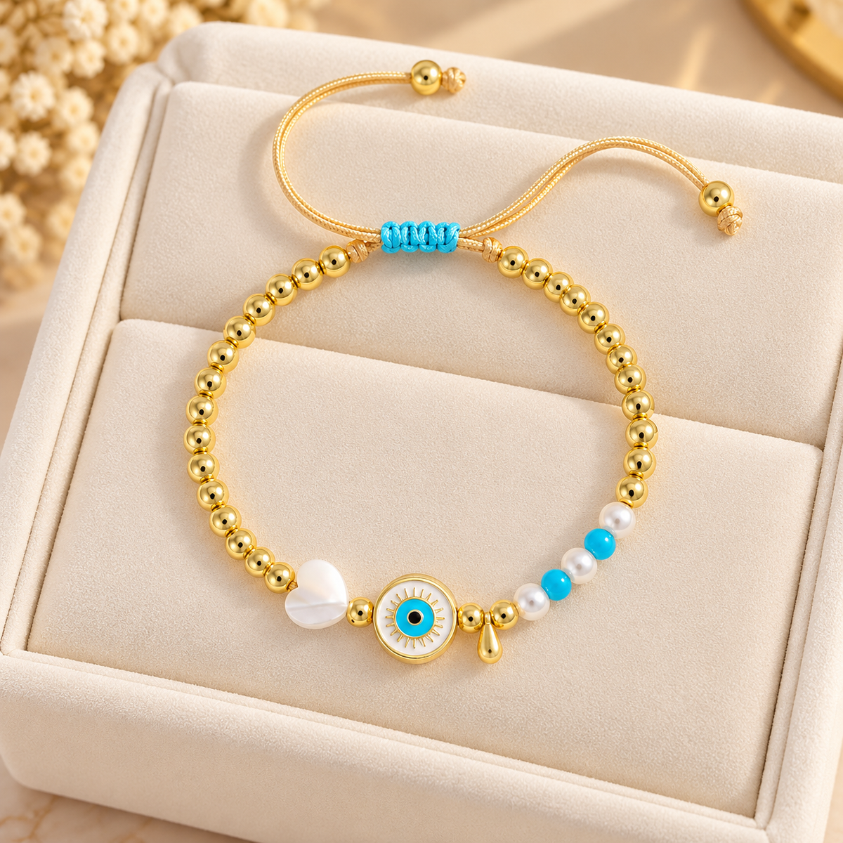 Evil Eye Eye Copper Bracelet