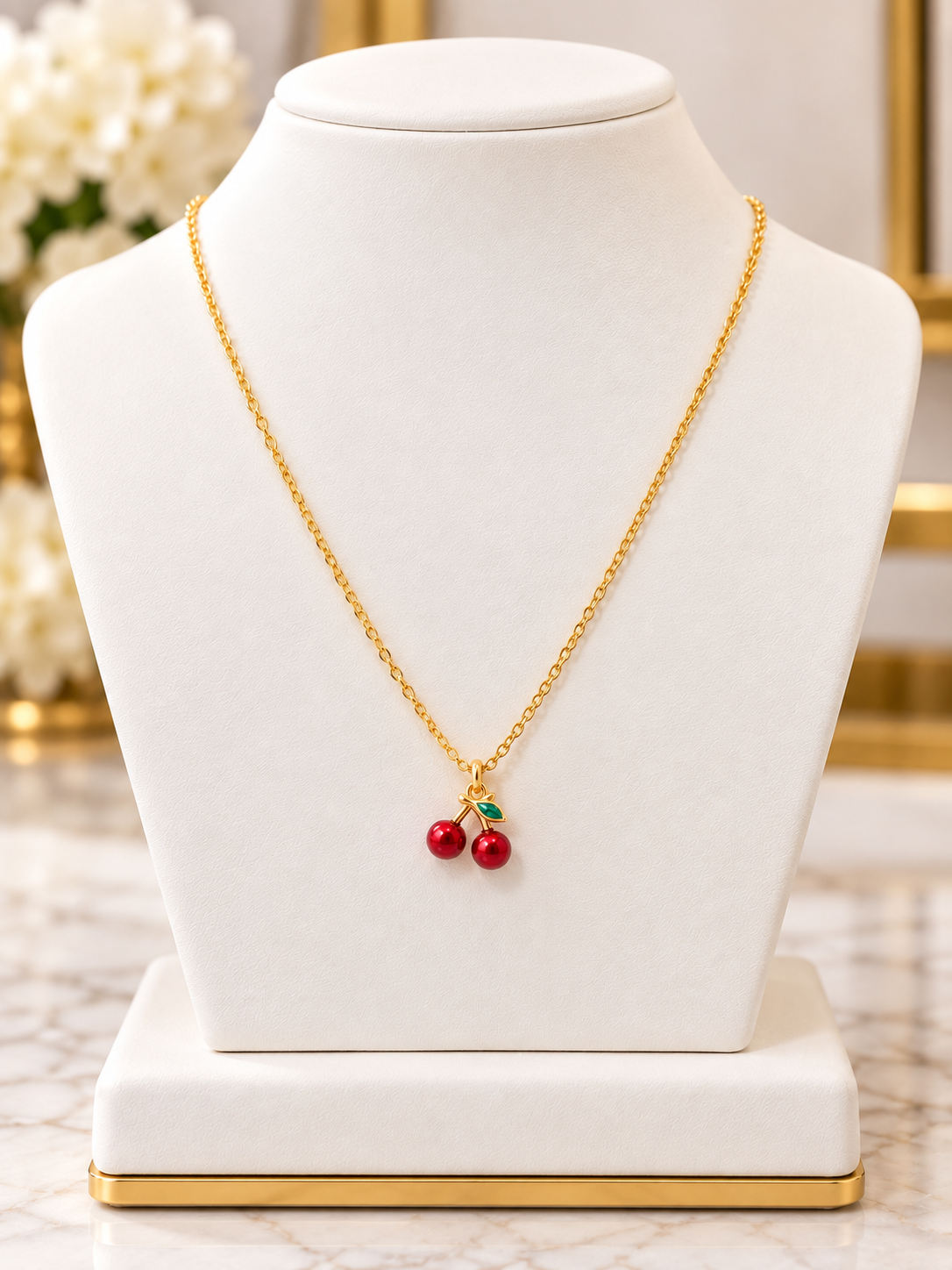 Sweet Cherry Necklace