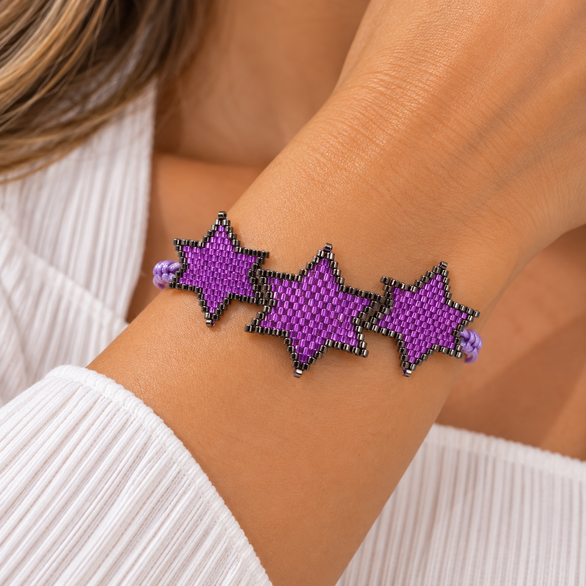 Bohemian Glass Bracelet