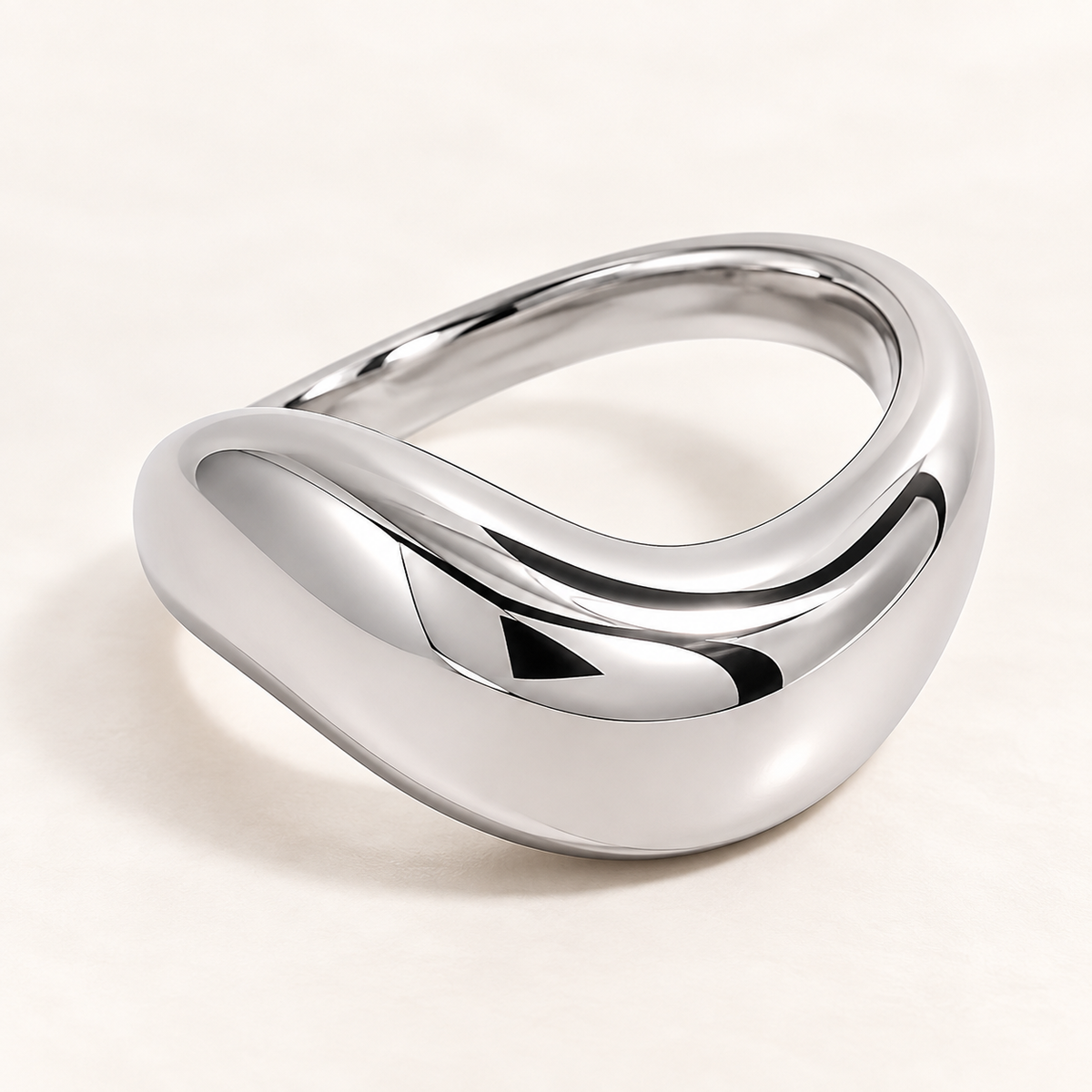18K Gold Plated Unique Designer Ring