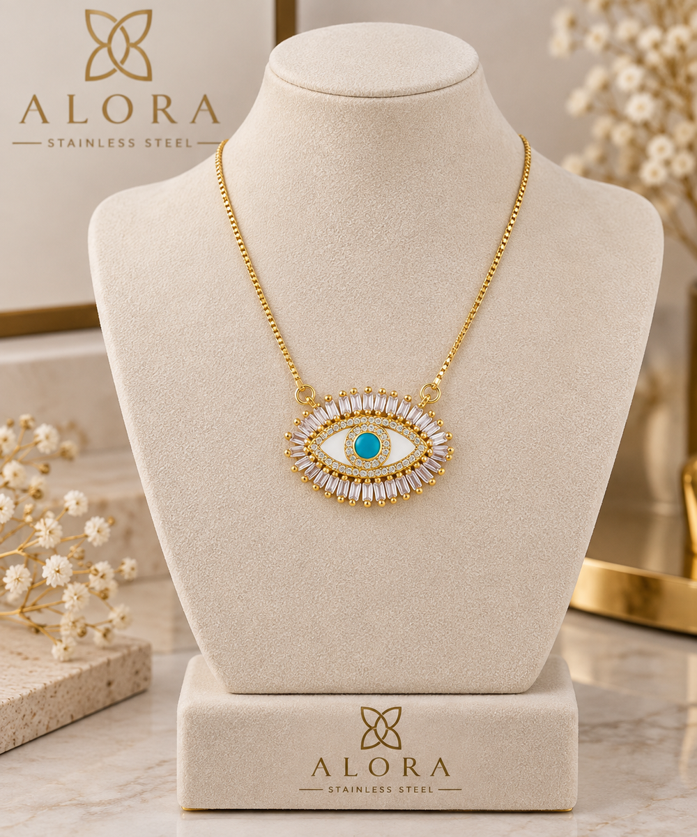 Eye Pattern Necklace
