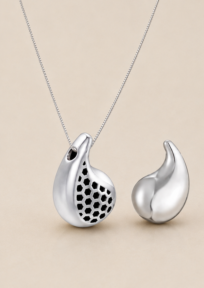 18K Gold-Plated Water Drop Necklace