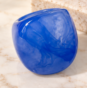 Chunky Rectangular Resin Ring