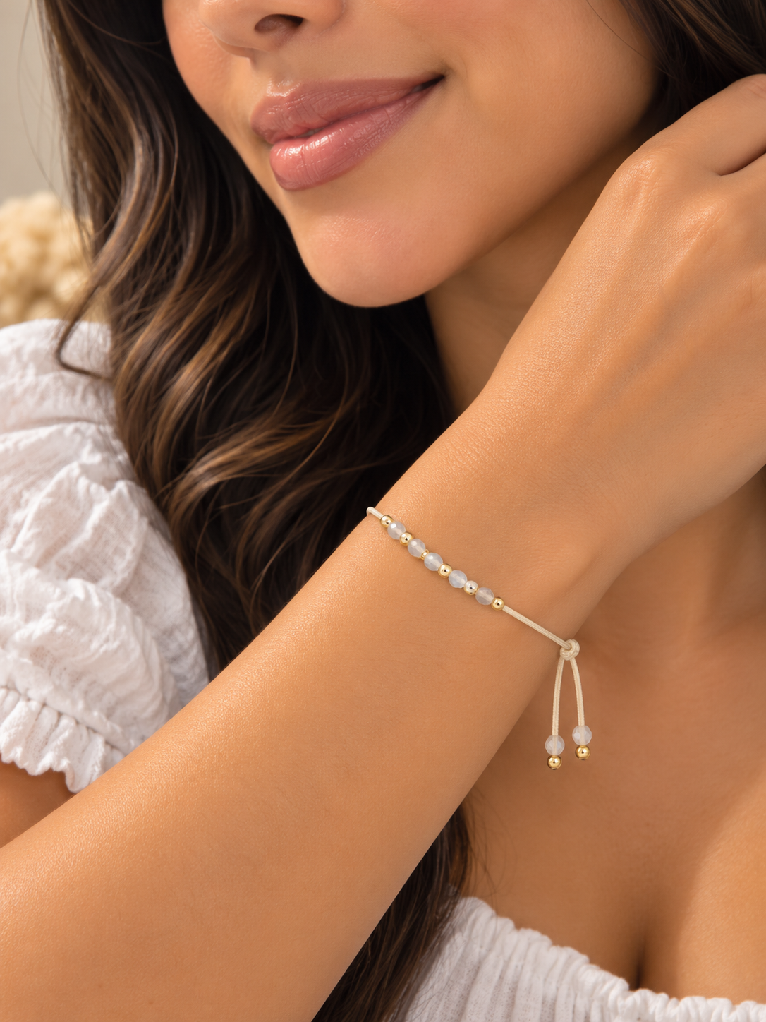 Modern Geometric Crystal Bracelet