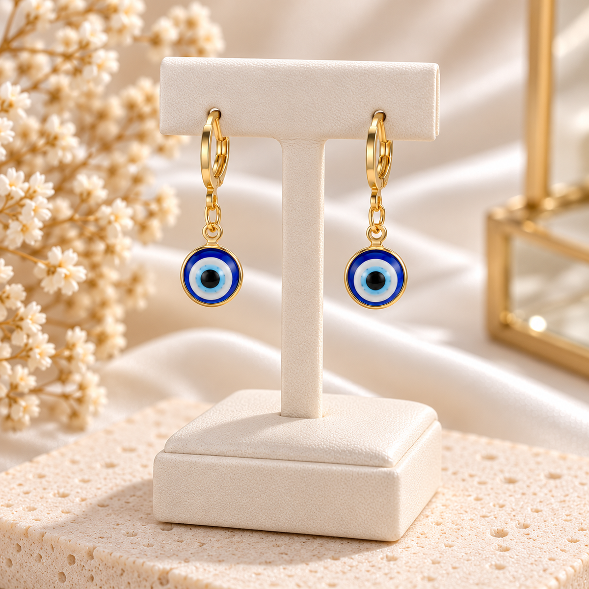Vintage Eye Earrings