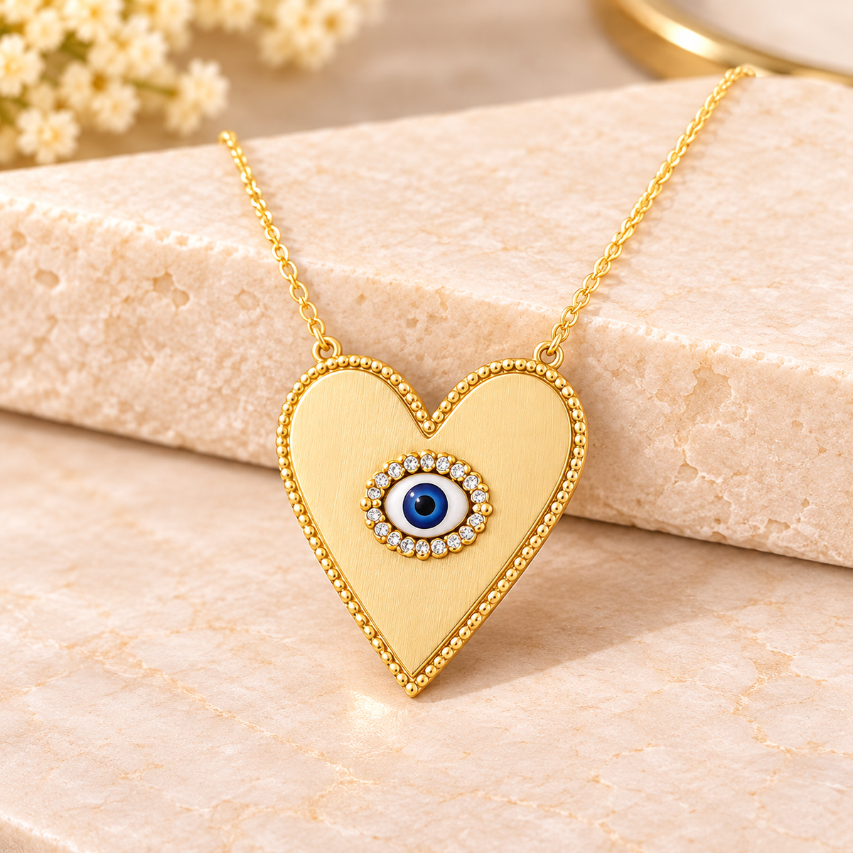 Vintage Heart Eye