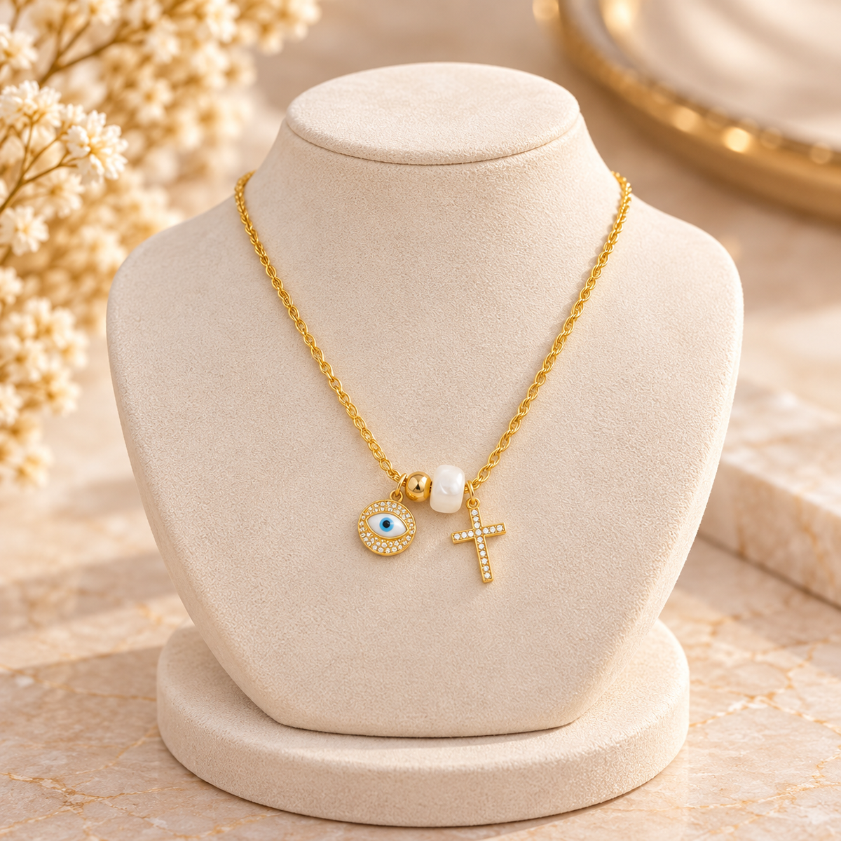 The Protective Charms Cord Necklace