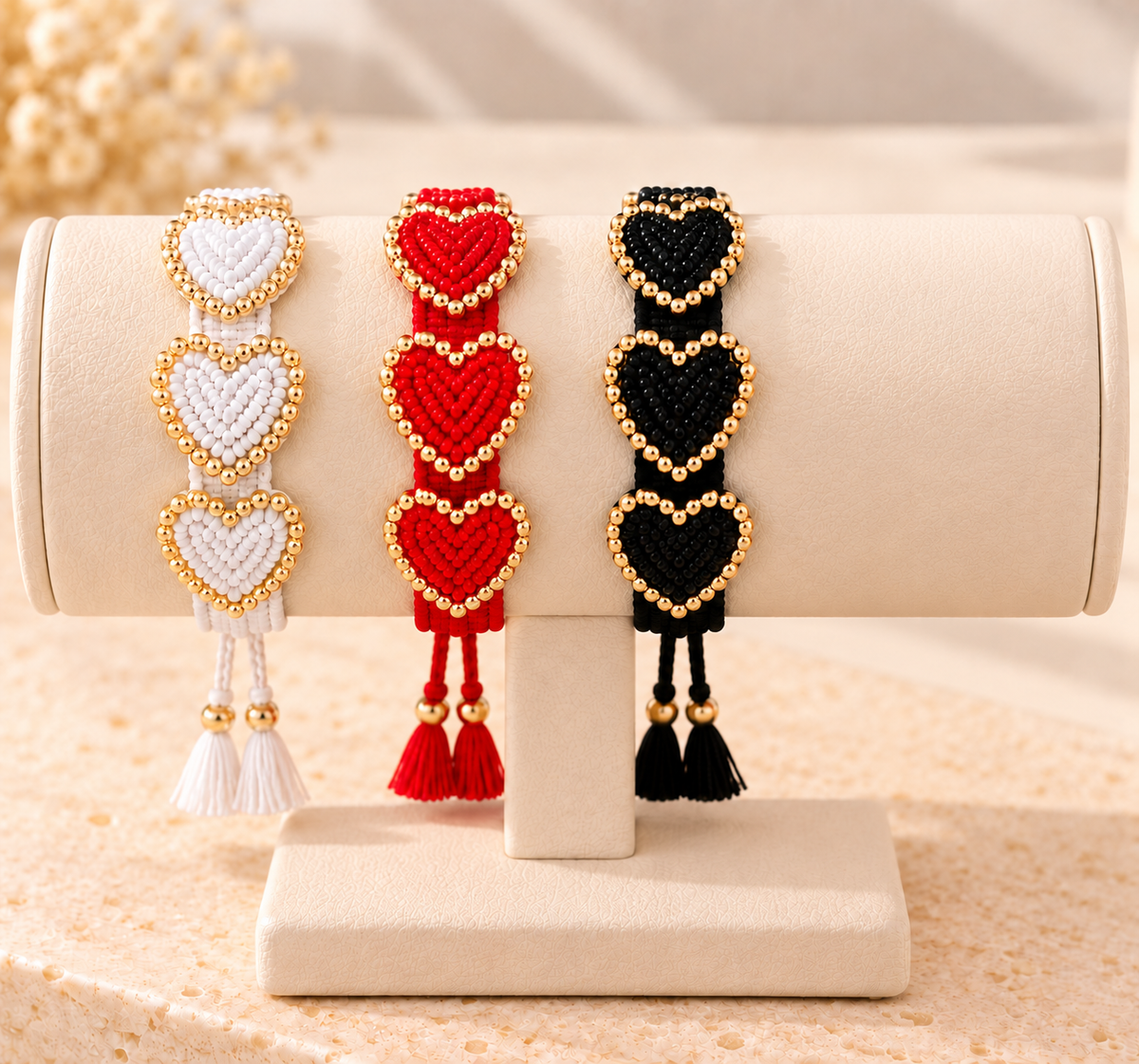 Adjustable Heart Bracelet
