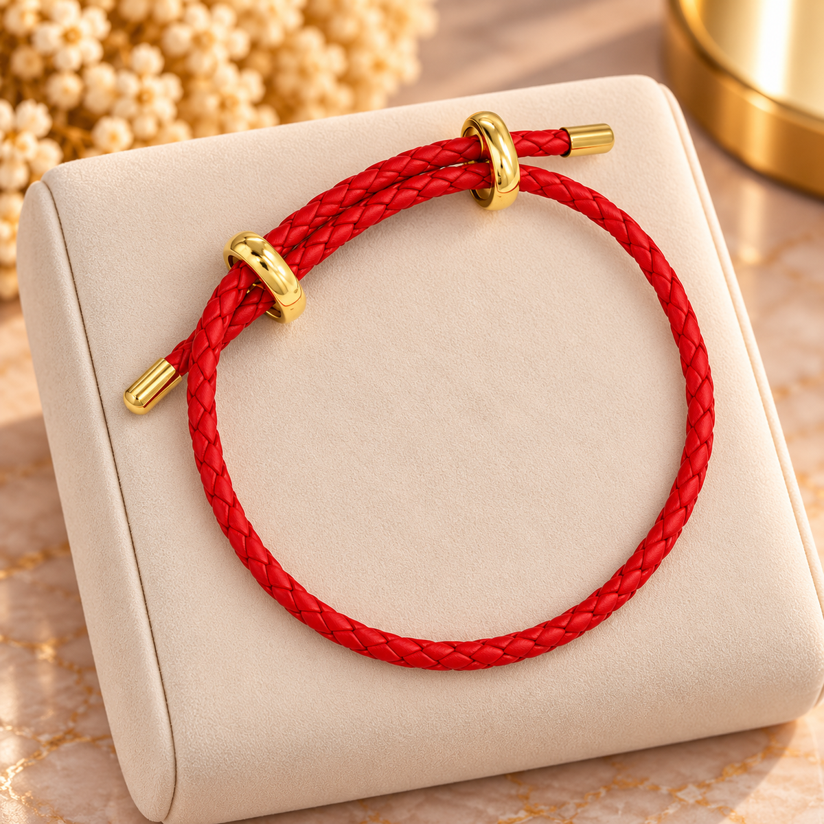 Geometric 304 Stainless Steel Stainless Steel Leather Bracelet