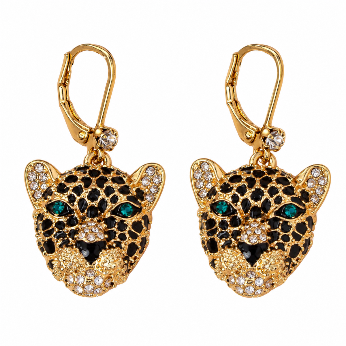 Leopard Head Shaped Earrings