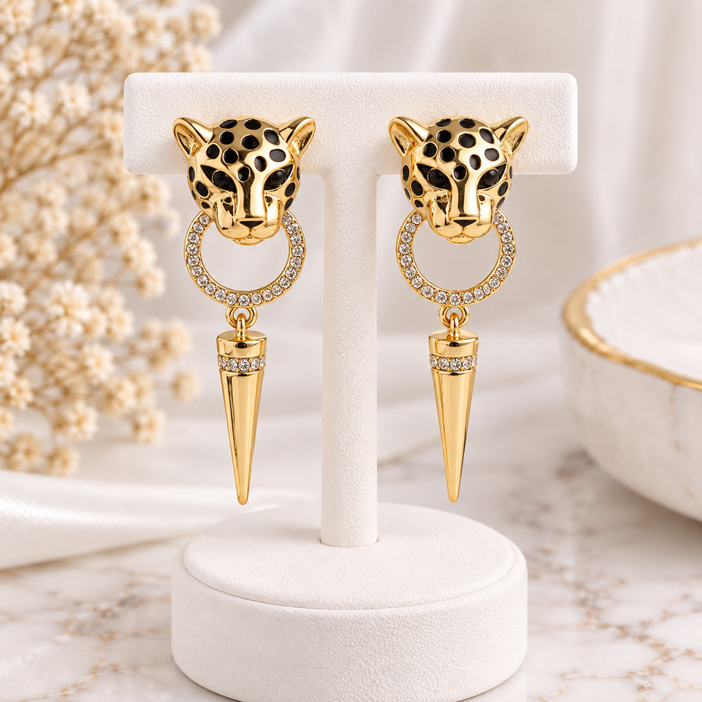 Unique Leopard Earrings