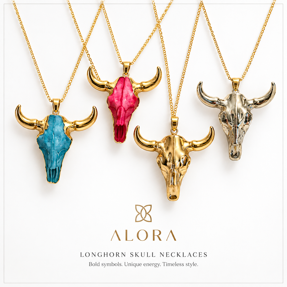 Titanium Steel Bull Head Pendant